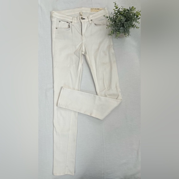 Rag & Bone White Skinny Jean - Picture 2 of 6